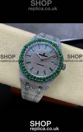 Royal Oak 15400 Iced Out Super Clone Edition 13 Super Clone Watch 