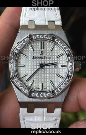 Royal Oak 67651IP 33MM 904L Blue Dial Super Clone Watch 