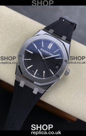 Royal Oak 15510 41mm Black Dial Super Clone Watch 