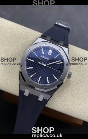Royal Oak 15510 41mm Blue Dial Super Clone Watch 