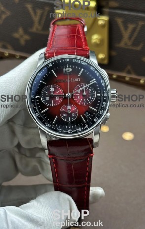 AP CODE 11.59 26393ST Chrono Red Dial Super Clone Watch 