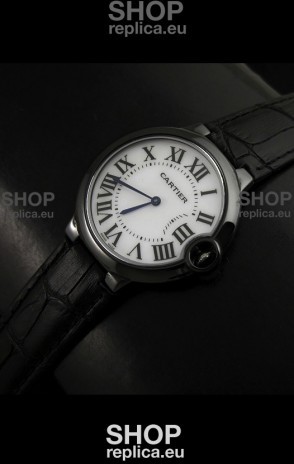 Cartier Ballon de Ladies Replica Watch in White Dial