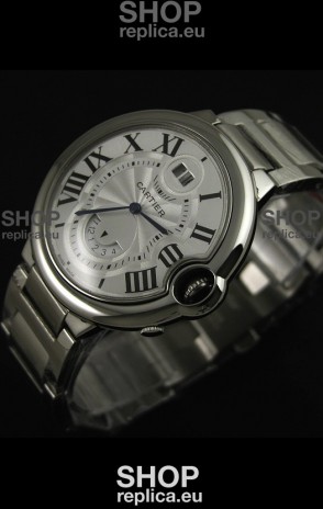 Cartier Ballon Blue de Japanese Replica Watch in White Dial
