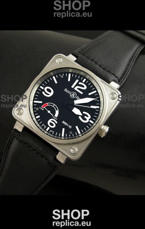 Bell and Ross BR01-92 Swiss Replica Watch in Black Dial