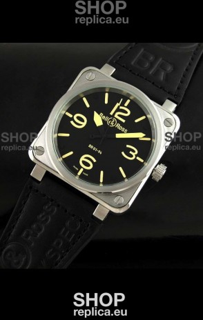 Bell and Ross BR01-94 Swiss Watch in Black Dial