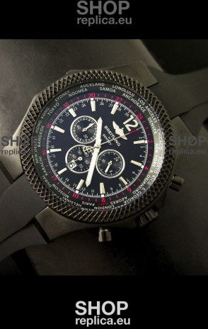 Breitling Bentley Japanese Replica Watch in Grey Dial