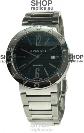 Bvlgari Automatic Swiss Replica Watch in Black Dial