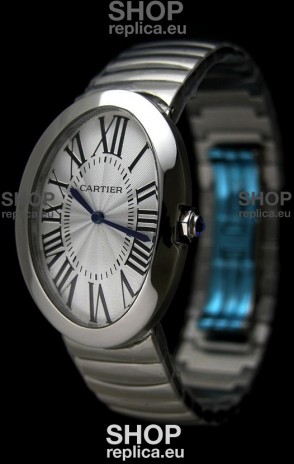 Cartier Ballon de Swiss Replica Watch in White Dial