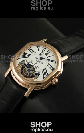 Daniel Roth Classic Tourbillon Swiss Watch in Rose Gold Case