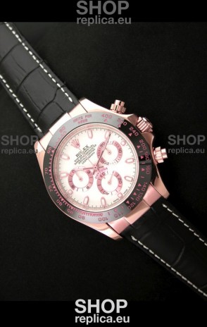 Rolex Oyster Daytona Cosmograph Swiss Replica Rose Gold Watch