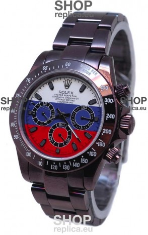 Rolex Daytona Chronograph Multicolors Japanese Replica PVD Watch