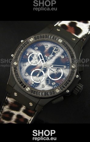 Hublot Big Bang Leopard PVD Swiss Replica Watch