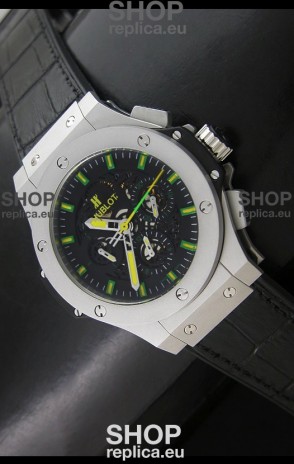 Hublot Big Bang Niemeyer Sandblasted Case Swiss Watch in Steel