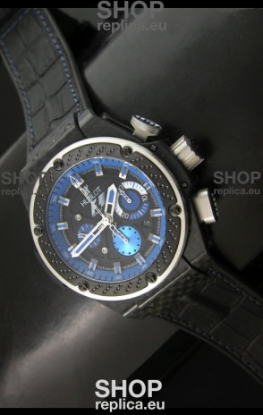 Hublot King Power F1 Interlago Limited Edition Swiss Watch in Blue
