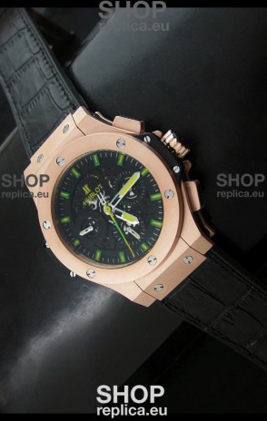 Hublot Big Bang Niemeyer Pink Gold Swiss Watch 