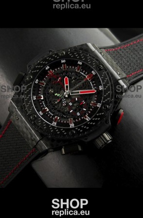 Hublot Big Bang Ayrton Senna Full Carbon Casing Swiss Watch 