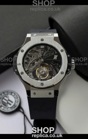 Hublot Classic Fusion Swiss Tourbillon Titanium Super Clone Watch 