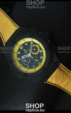 Hublot Big Bang Yellow Skeleton Swiss Quartz Watch 45MM