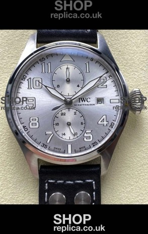 IWC PILOT'S Monopusher Steel Dial Replica Watch 
