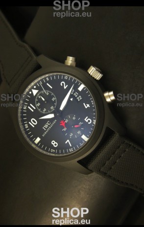 IWC Pilot Top Gun Chronograph Swiss Watch - 1:1 Mirror Replica Edition