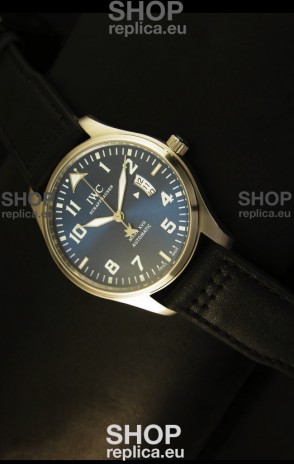 IWC Mark XVII Stainless Steel Blue Dial Swiss Watch