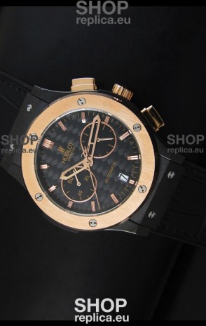 Hublot Classic Fusion Chrono Japanese Quartz Replica Watch Two Tone