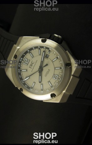 IWC Ingenieur Full Titanium Swiss Replica Watch in Grey Dial