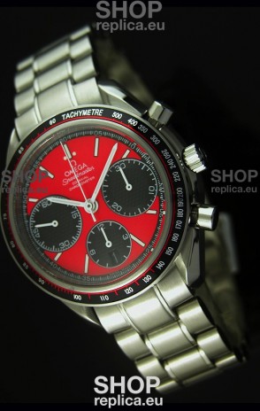Omega Speedmaster Racing Edition Swiss Replica Watch - Red Dial - 1:1 Mirror Replica