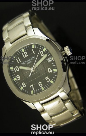 Patek Philippe 5167 Aquanaut Jumbo Swiss Replica Watch - 1:1 Mirror Replica Grey Dial