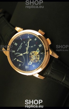 Patek Philippe Grand Complications Tourbillon Automatic Watch in Pink Gold