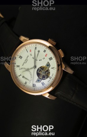 Patek Philippe Grand Complications Tourbillon Automatic Watch in Pink Gold