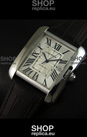 Cartier Tank Swiss Replica Watch 1:1 Mirror Replica Watch - Steel Casing
