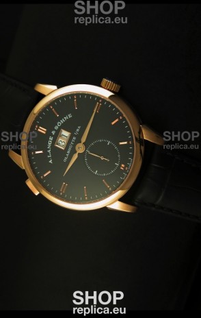 A.Lange & Sohne Reguliert Manual Handwind Watch in Pink Gold Case