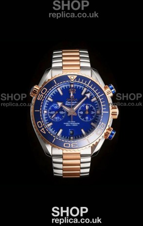 Omega Speedmaster Planet Ocean Blue Dial/Bezel Super Clone Watch 