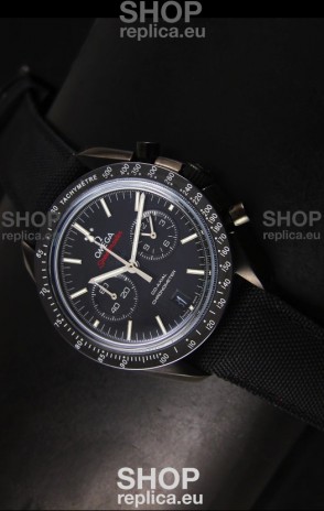 Omega Speedmaster Moon Watch Co-Axial Japanese Replica Watch Black Case Watch