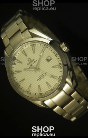 Omega Seamaster Aqua Terra Co-Axial Swiss Watch White Dial