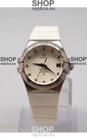 Omega Constellation Ladies Replica Watch - Steel Case - 35MM