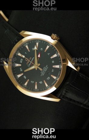 Omega Seamaster Aquaterra Annual Calender GMT Swiss Replica Watch