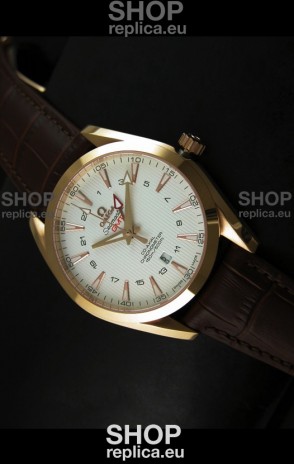 Omega Seamaster Aquaterra Annual Calender GMT Swiss Replica Watch
