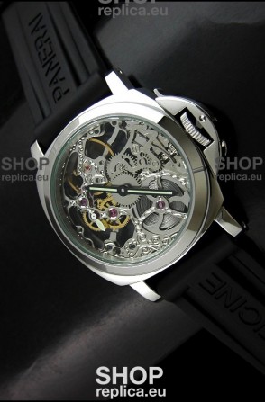Panerai Luminor Marina Skeleton Dial Swiss Watch