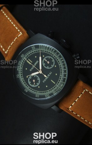 Panerai Radiomir 1940 Chronograph Watch in PVD Coating