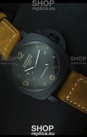 Panerai Luminor GMT PAM441 Ceramica Watch - 1:1 Mirror Replica
