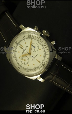 Panerai Radiomir PAM518 1940 Chronograph Watch - White Dial