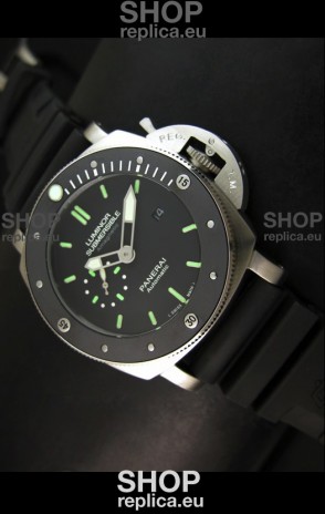Panerai Luminor Submersible PAM389 Japanese Replica Watch Stainless Steel