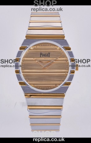 Piaget Polo 79 Two Tone Rose Gold Casing 39MM Super Clone Watch 