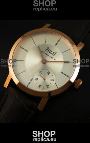 Piaget Altiplano Swiss Manual Winding Replica Watch in White Dial
