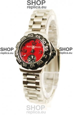 Tag Heuer Professional Formula 1 Japanese Replica Watch in Red Dial