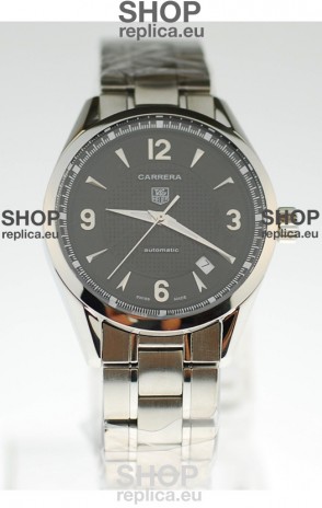 Tag Heuer Carrera Swiss Replica Automatic Watch in Black Dial
