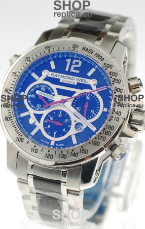 Raymond Weil Nabucco Exceptional Architectural Power Swiss Replica Watch in Blue Dial