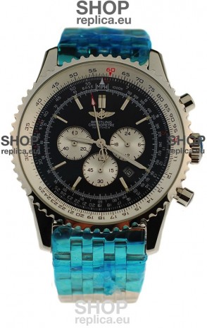 Breitling Navitimer Chronometre Japanese Watch in Black Dial